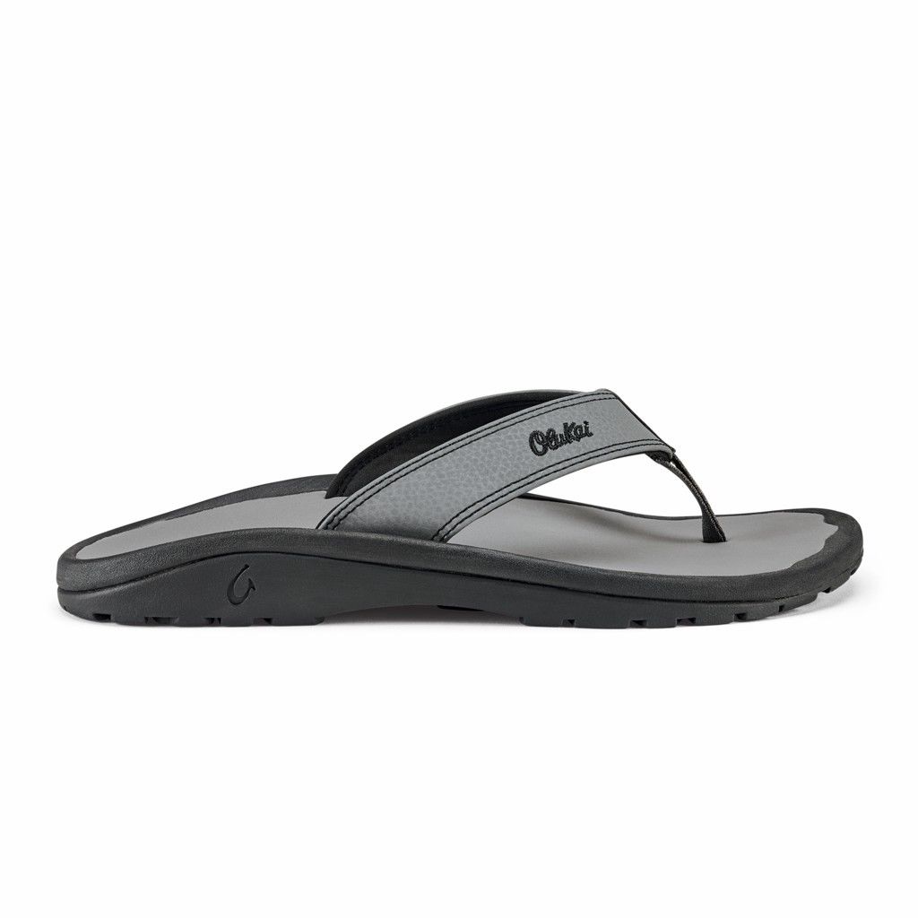 Sandalias Olukai ‘Ohana - Chanclas Hombre Grises 20513-702